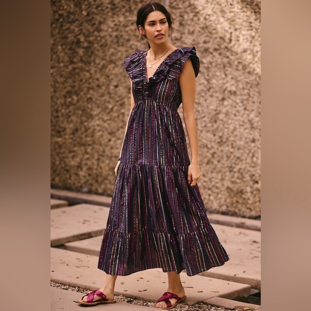 Roller Rabbit Rainbow Ondine Dress XS
